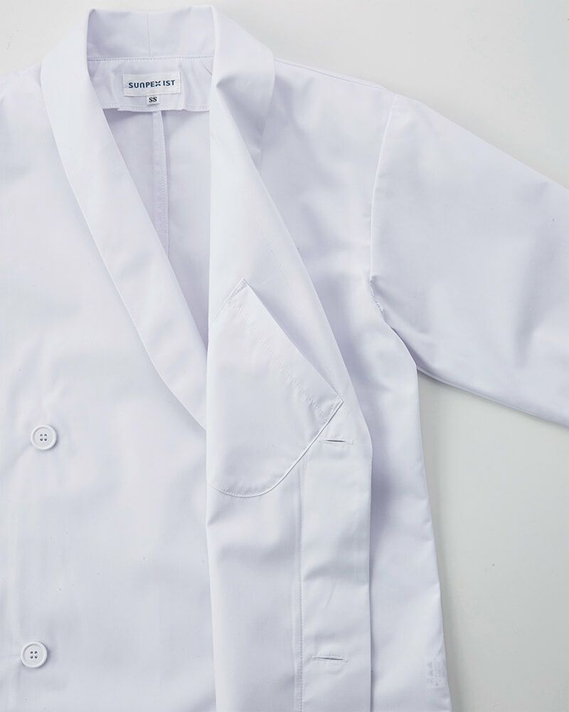 えり裏側の隠しポケット