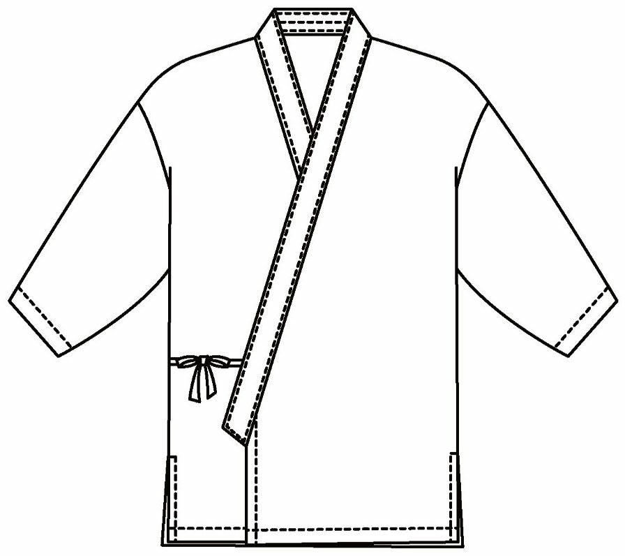 前面シルエット