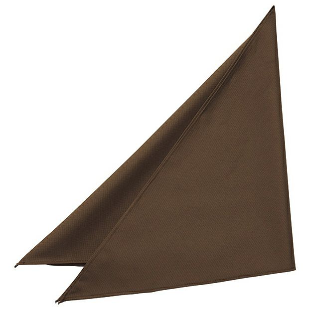三角巾　ブラウン