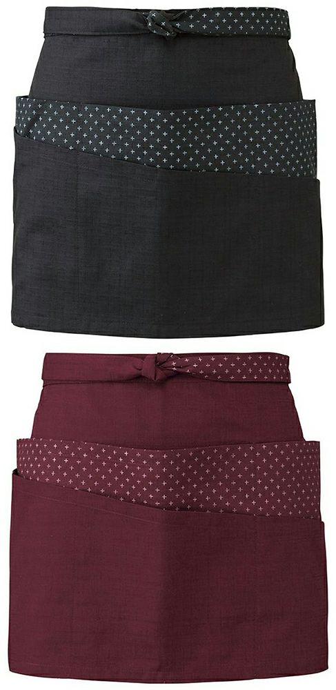 【ショート】前掛けエプロン [SRV-JA6807]