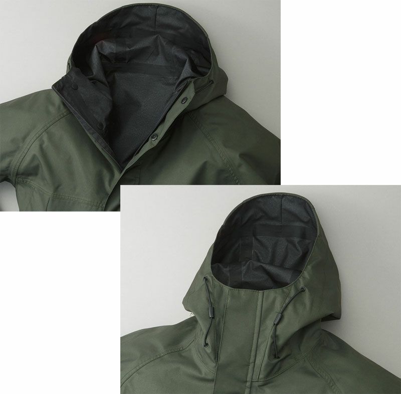 縫い目から水の浸入を防止する内側シームテープ加工