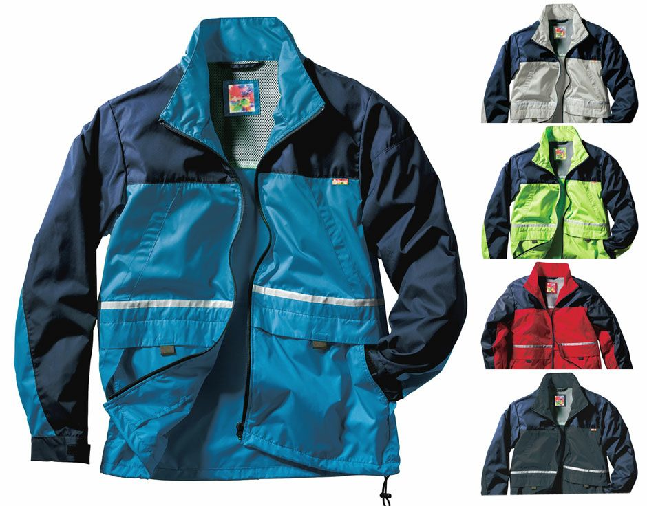 スタッフジャンパー [反射材付き] [KURO-32136]