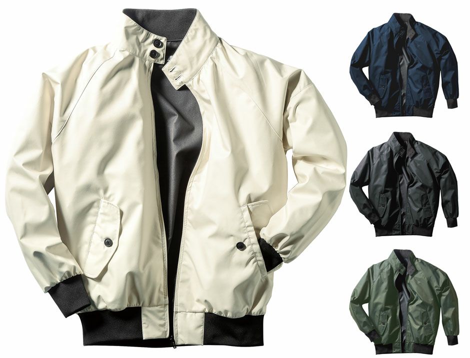  [防風] スイングトップ（ストレッチ・撥水） [KURO-32137]