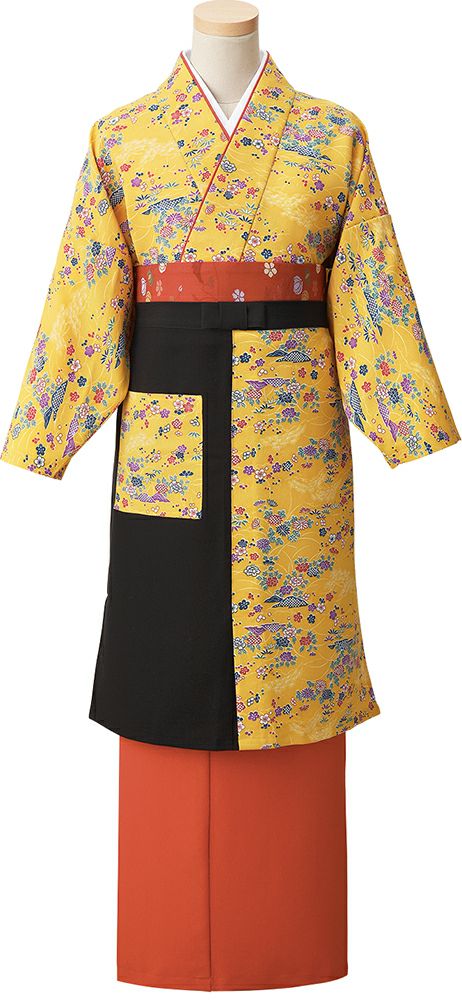 コーディネート例：ダークイエロー