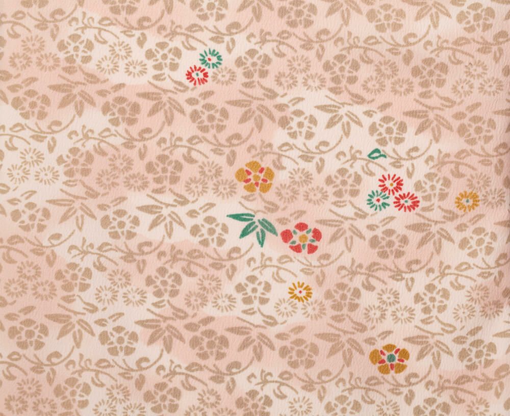 雲井ぼかし草小紋：ピンク