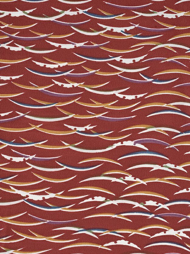 雪輪露芝：エンジ