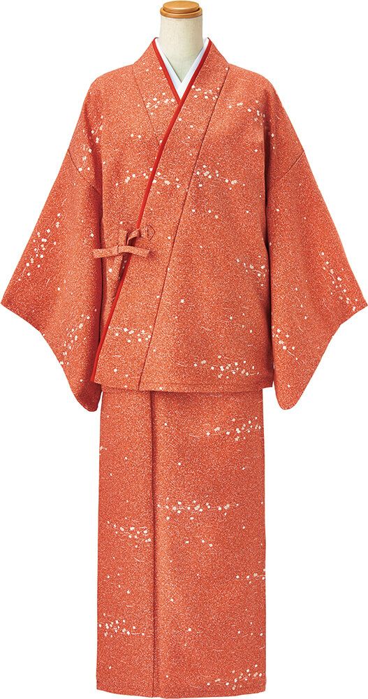 コーディネート例：オレンジ