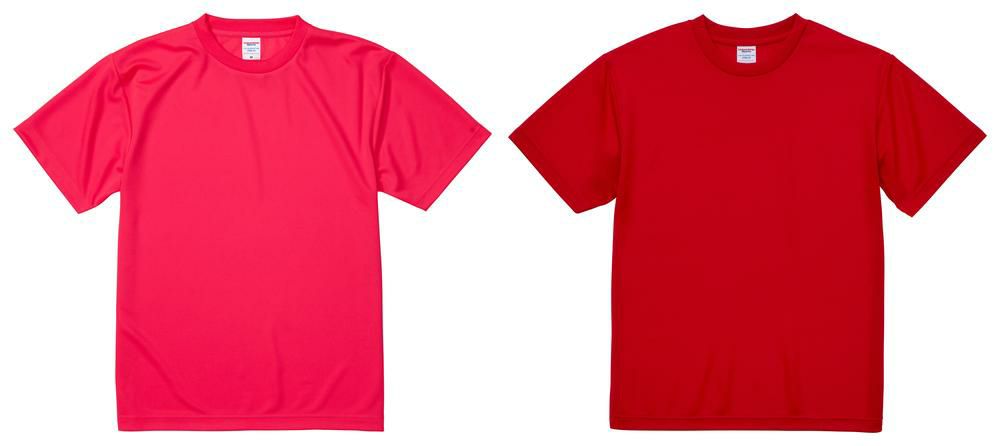 蛍光ピンク／ローズレッド