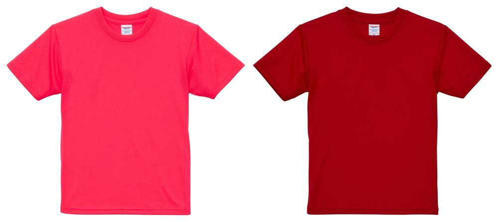 蛍光ピンク／ローズレッド