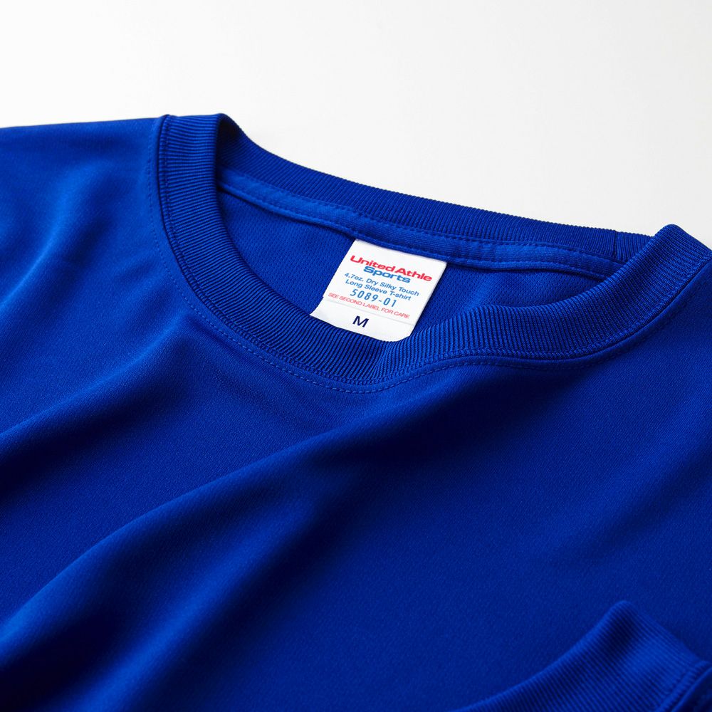 首リブは丈夫なダブルステッチ始末