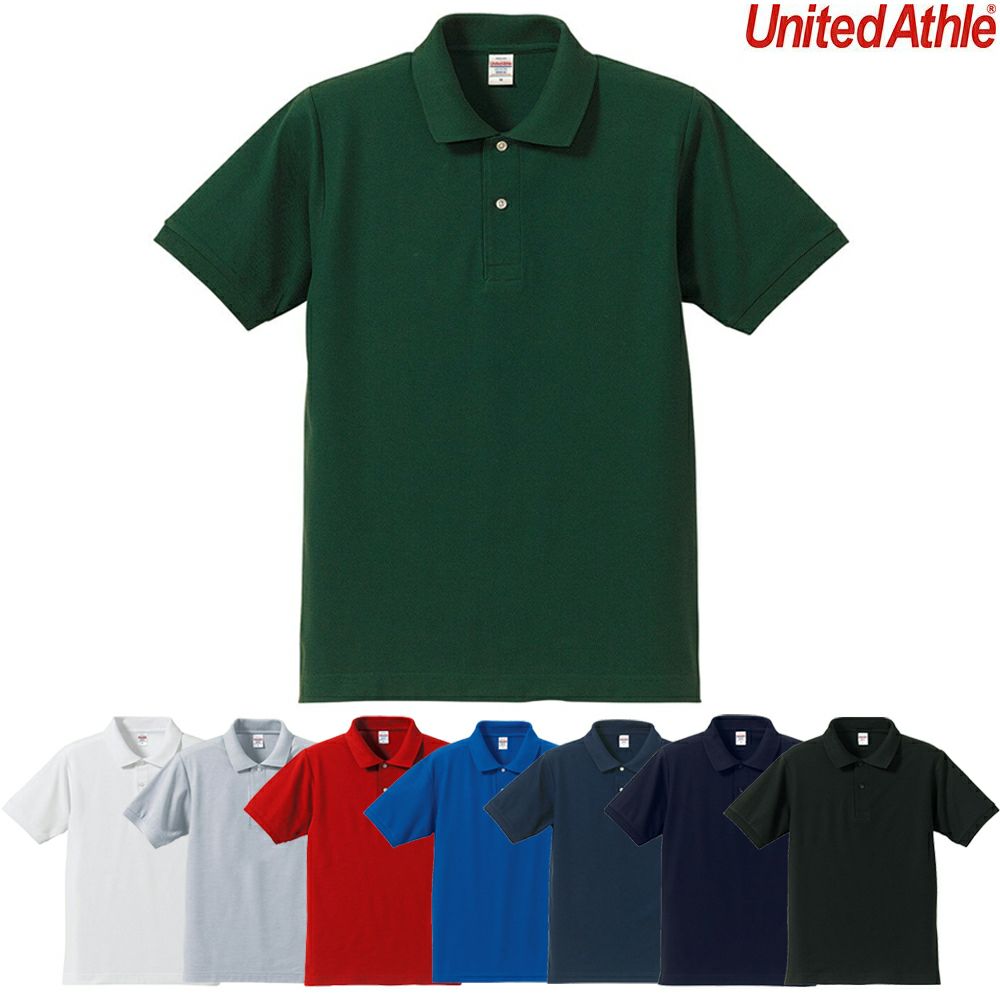 [United Athle] 5.3オンス ドライカノコ ユーティリティー ポロシャツ 