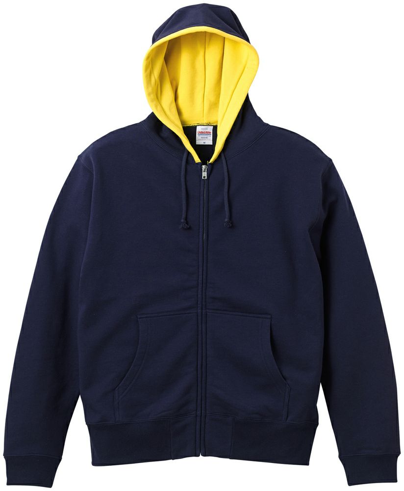 ネイビー／ブレージングイエロー