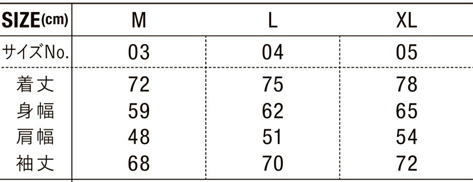 サイズ表