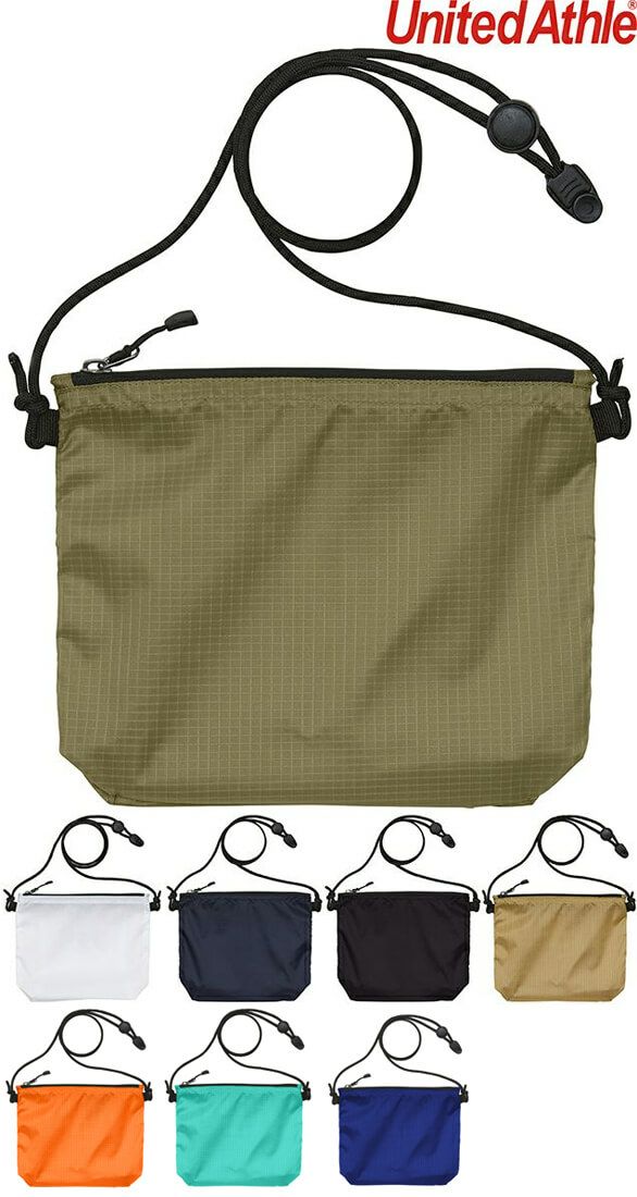 [United Athle] ライトナイロン リップストップ サコッシュ [CAB1420-01]