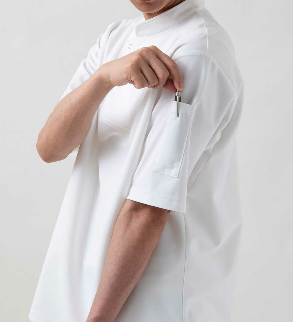 左袖ペン差しポケット