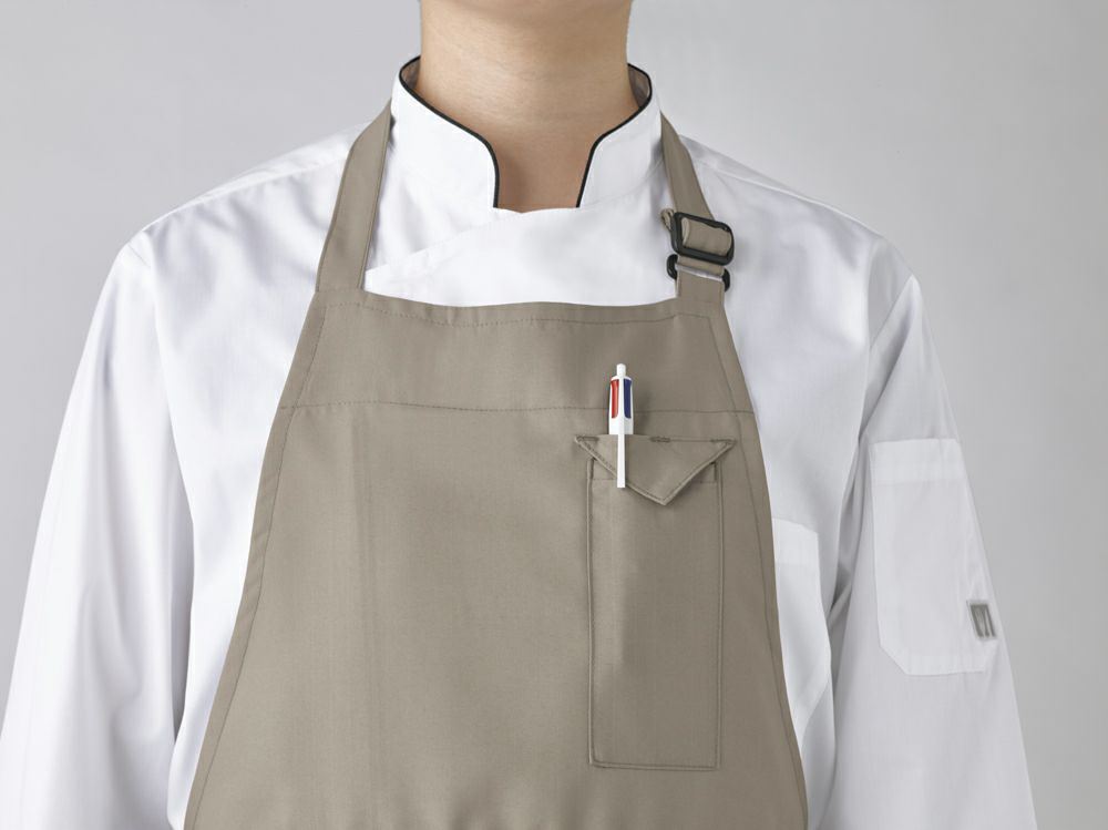 左胸ペン差しポケット