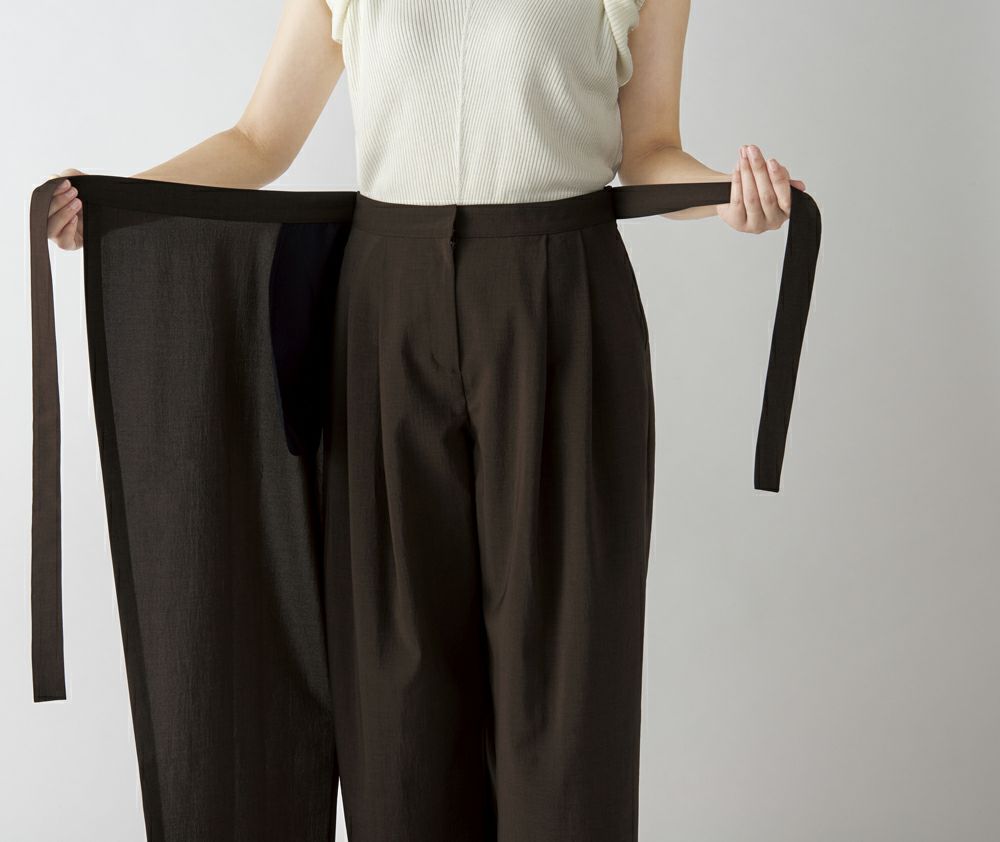 巻きスカートタイプ