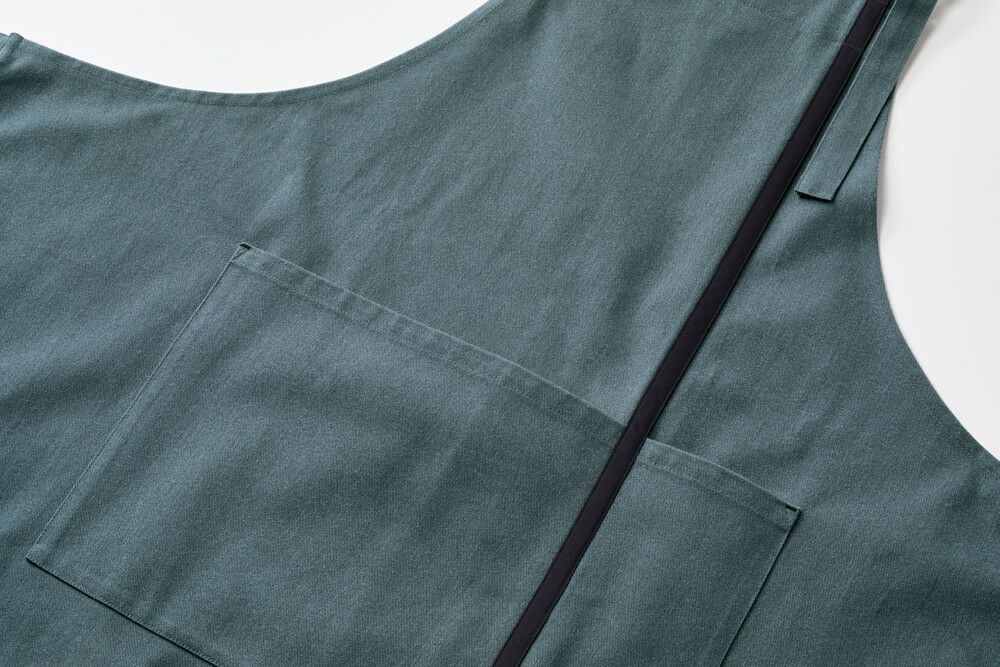 2つに分かれたポケット