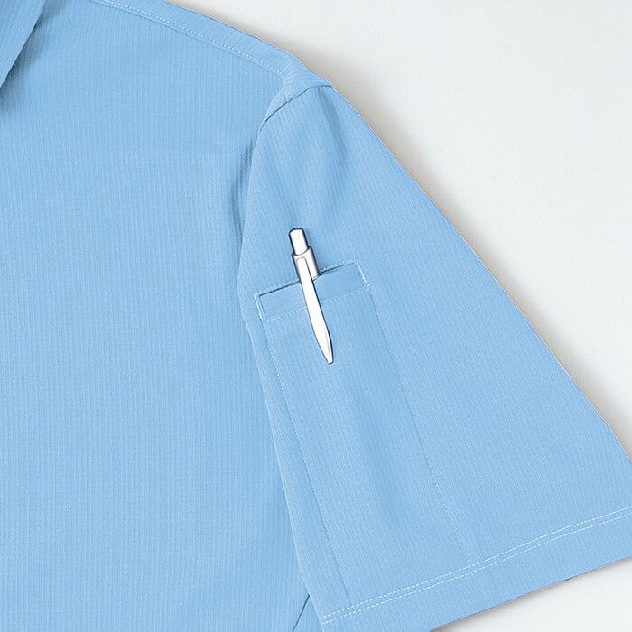 袖ペン差しポケット