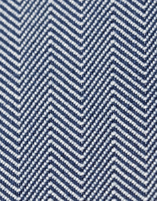 生地拡大：ブルー