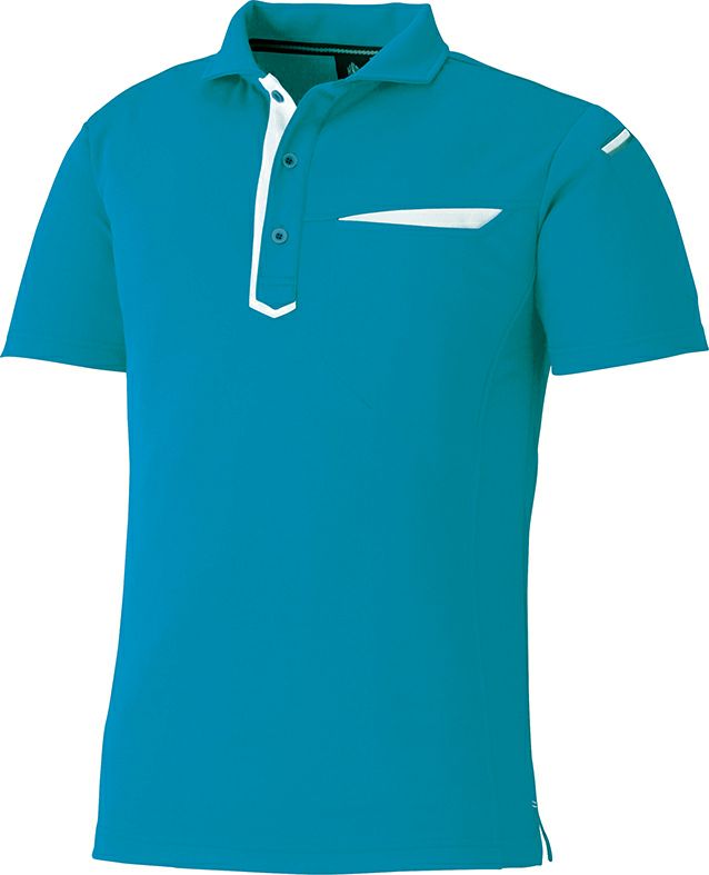 ターコイズ×ホワイト