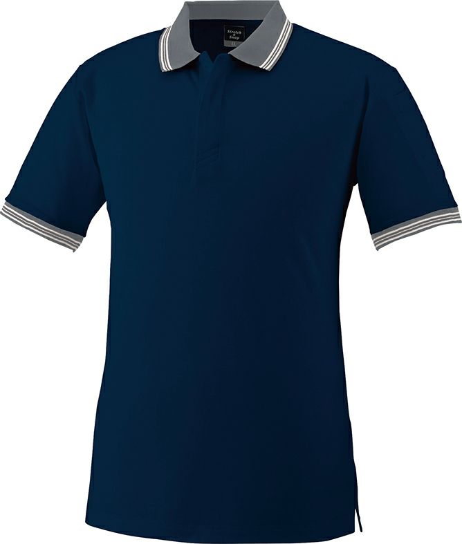 ネイビー×グレー