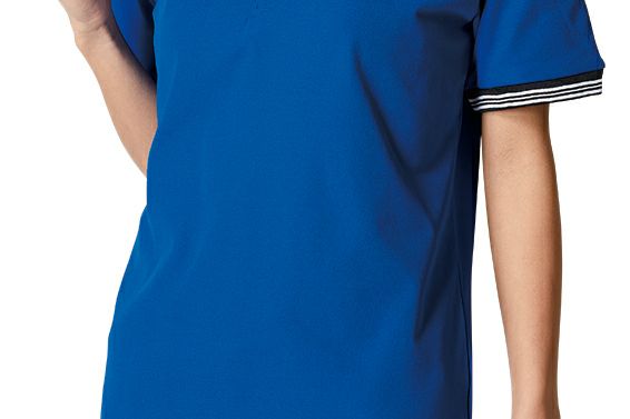 スリムデザイン<br>ウエスト部分がダブつかないやや細身のシルエット。すっきりした印象でスマートに着こなせます。