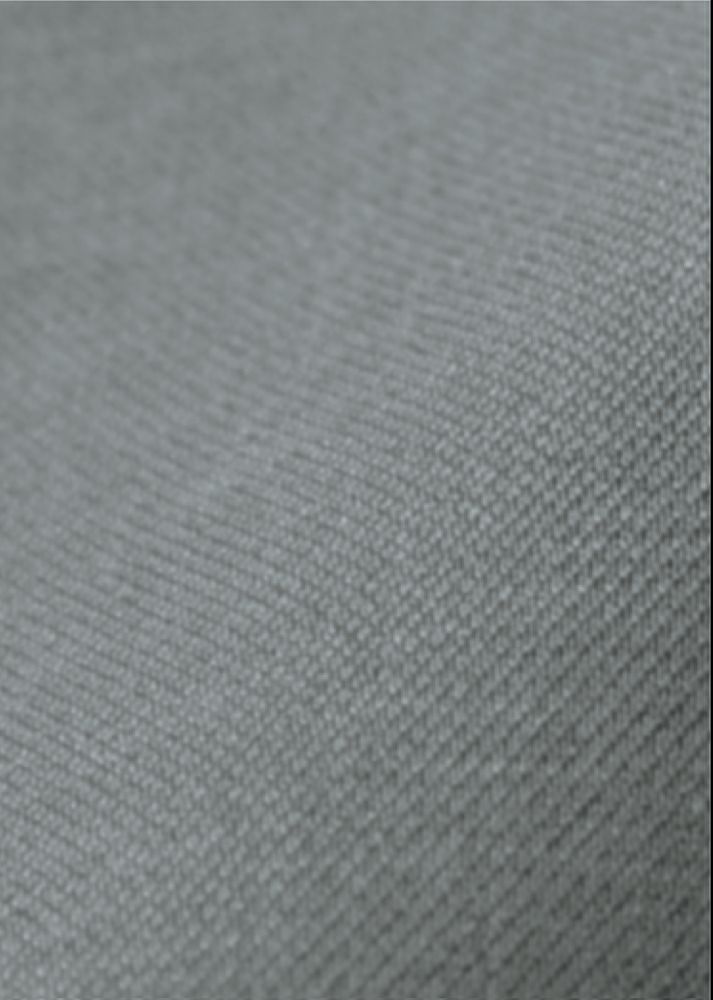 メランジストレッチツイル：グレー