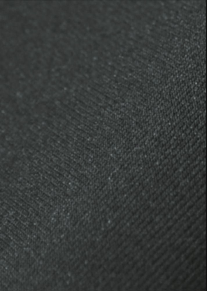 メランジストレッチツイル：ブラック