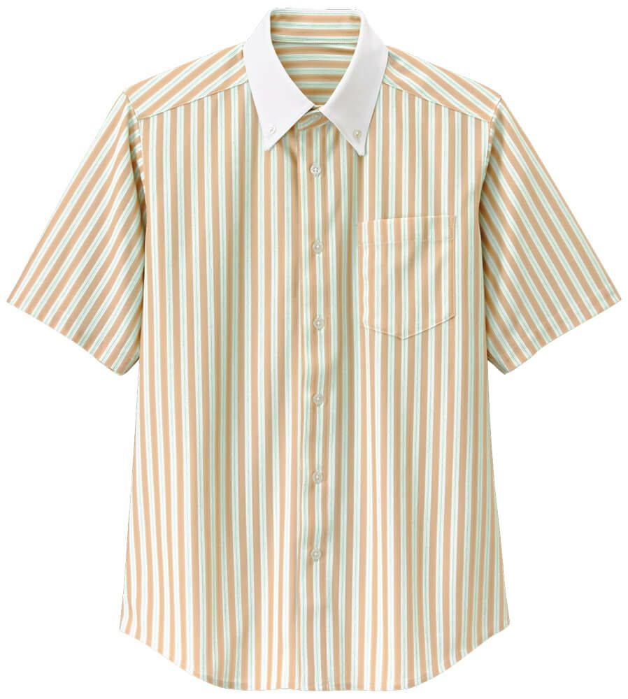 ベージュ×グリーン