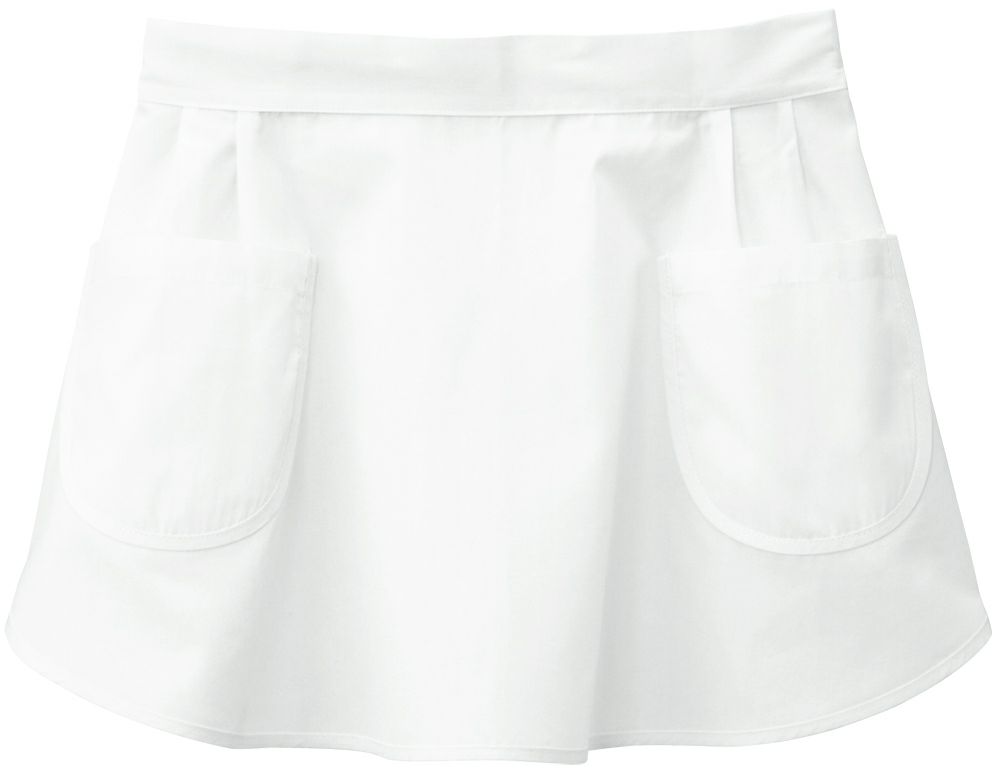 レディース・サロンエプロン [BNUN-03101-81]<br>白