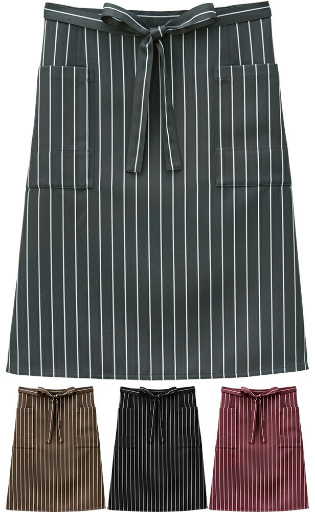 男女兼用・ストライプエプロン [BNUN-27334]