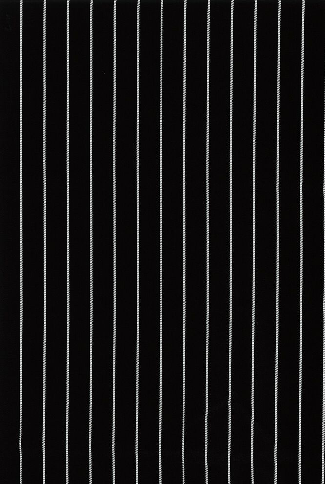 ストライプツイル：黒