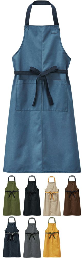 男女兼用・胸当てエプロン [BNUN-27337]