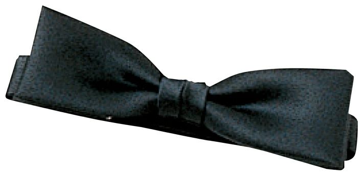 男女兼用・蝶タイ（3.5cm幅） [BNUN-01020-01]<br>黒