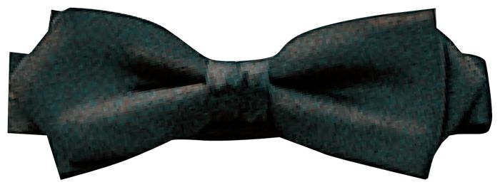 男女兼用・剣蝶タイ（3.5cm幅） [BNUN-01040-01]<br>黒