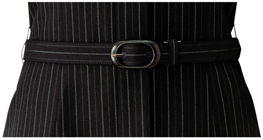 レディース・ベルト [BNUN-18213-99]<br>黒