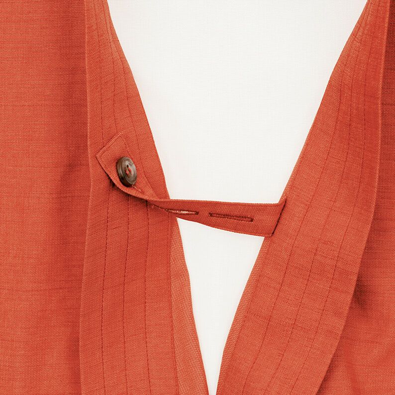 はだけ防止用のボタン付