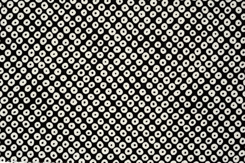 絞り柄（襟内側）