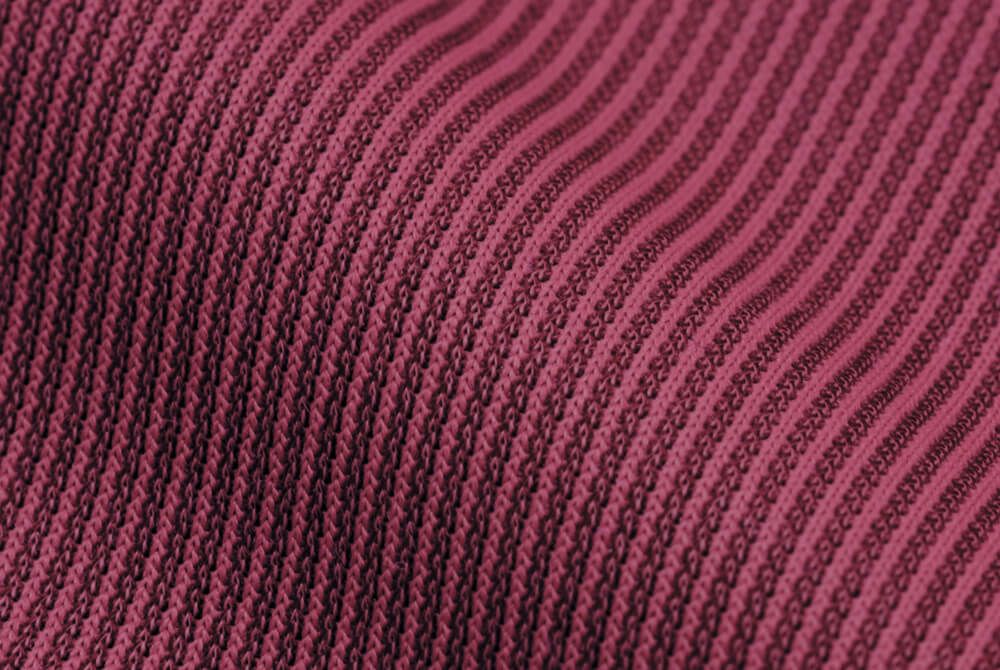 ニットピケ：赤