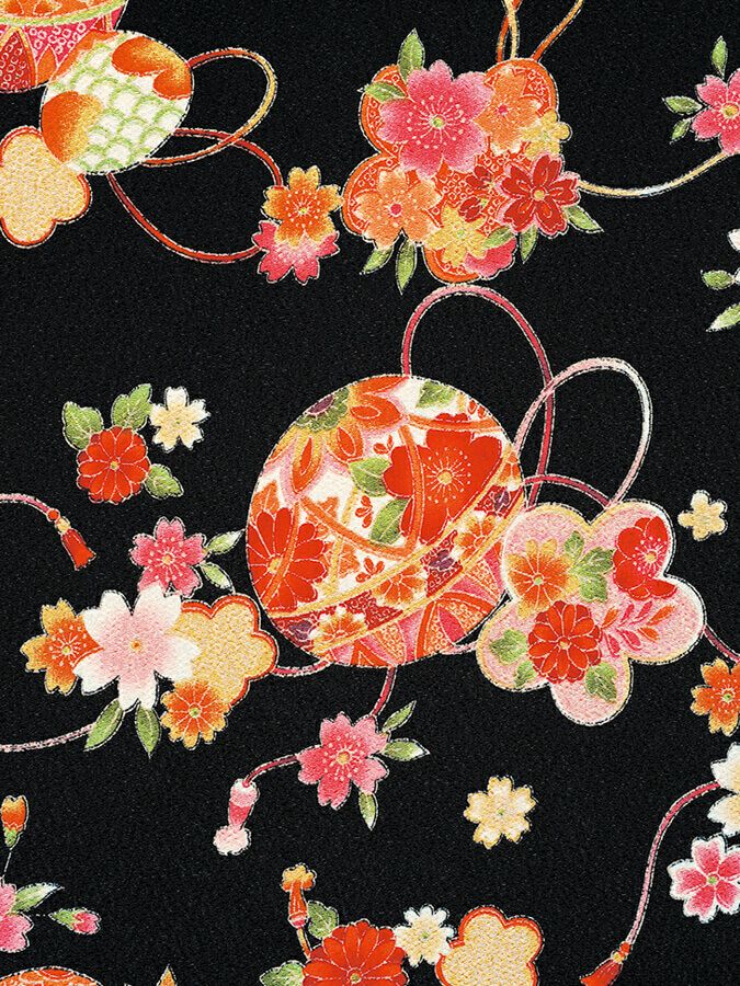 手毯柄（衿部分）