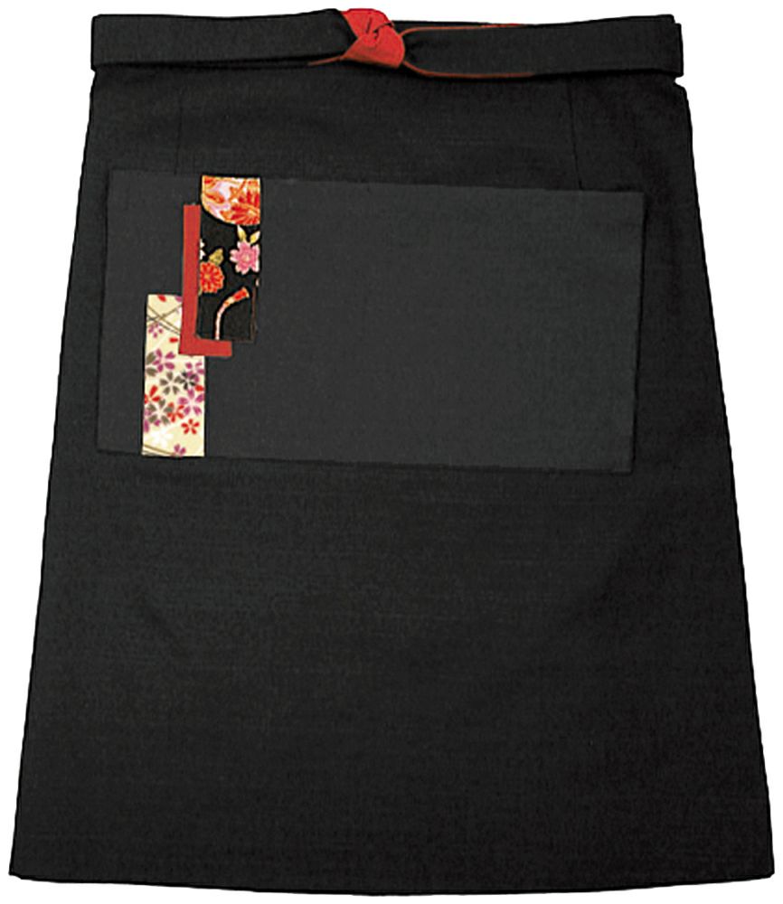 男女兼用・前掛け [BNUN-47322-99]<br>黒