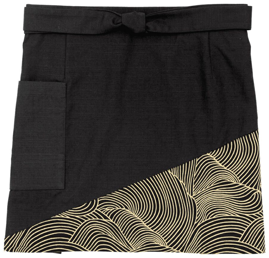 男女兼用・前掛け [BNUN-47324-99]<br>黒