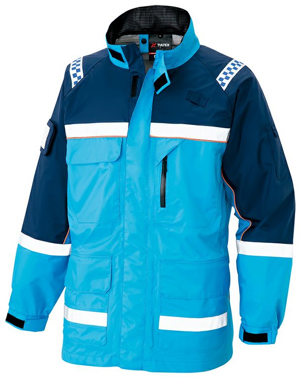 ディアプレックス感染防止衣・感染防止レインジャケット [AZ-56306]<br>ブルー