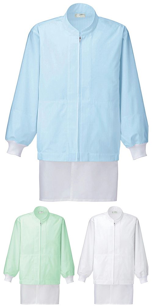 涼感素材熱暑対策・長袖ブルゾン（男女兼用） [AZ-861006]