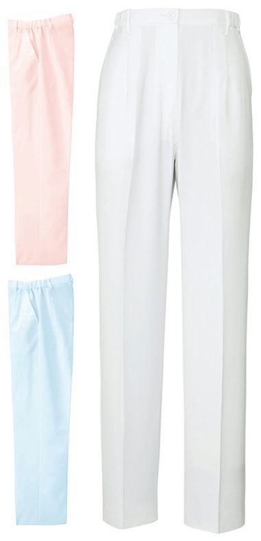 Lumiere・レディース脇シャーリングパンツ [AZ-861351]