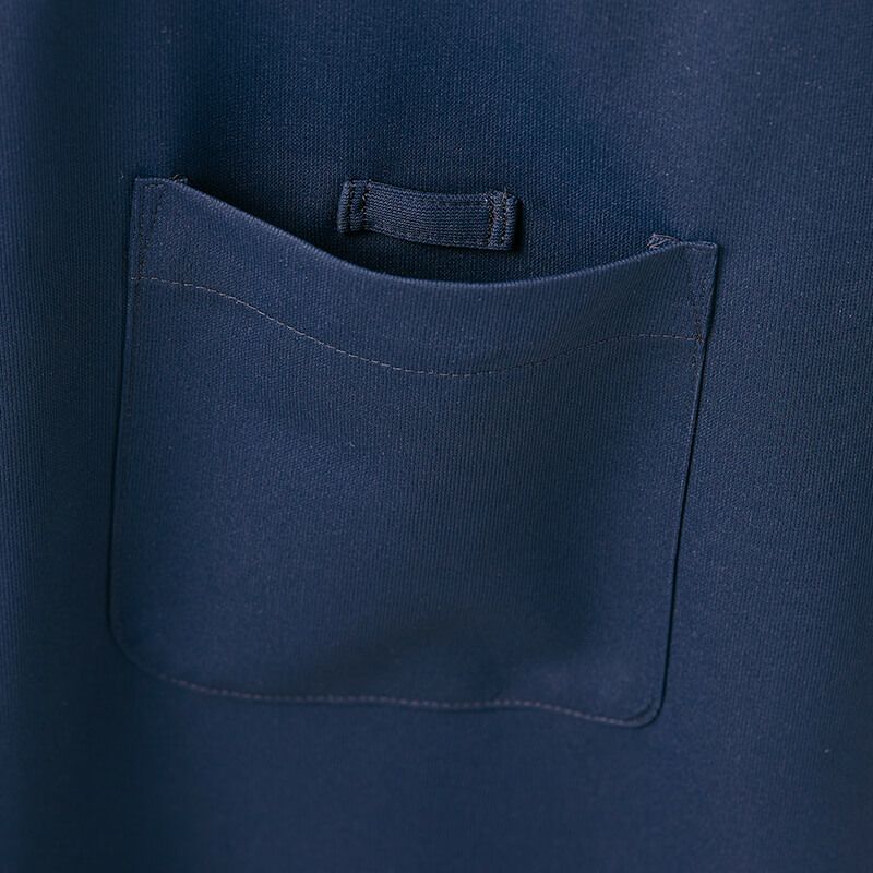 胸ポケット名札ループ付き