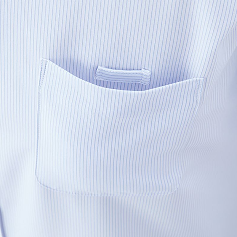 胸ポケット名札ループ付き