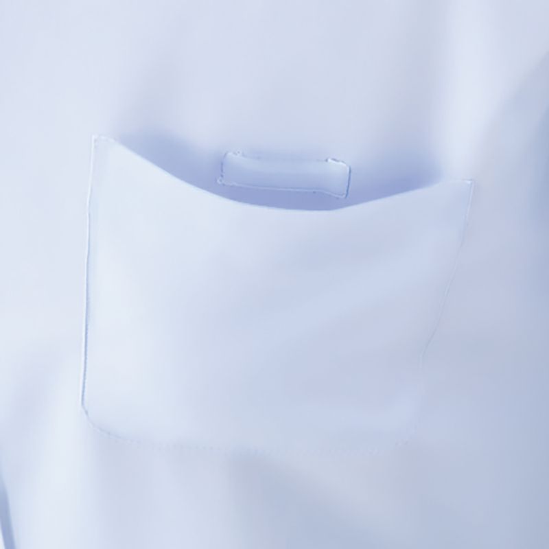 胸ポケット名札ループ付き