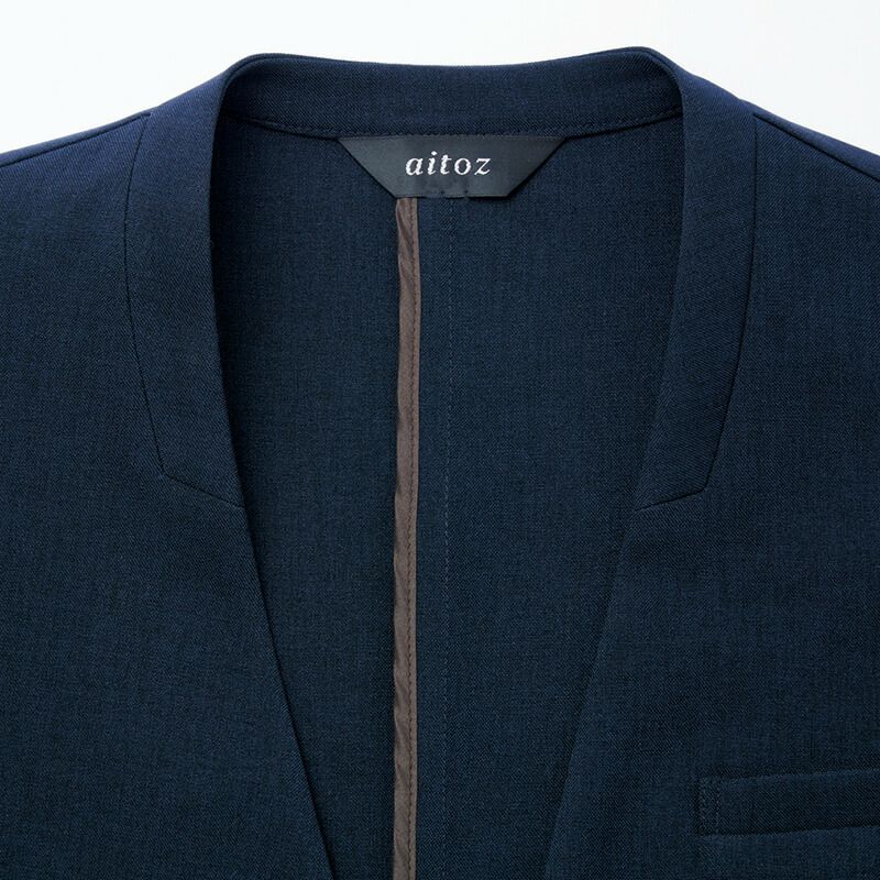 パイピング仕立て<br>裏の後ろ中心やポケット袋布は、パイピング仕立てでほつれの心配もなく、美しい仕上がり